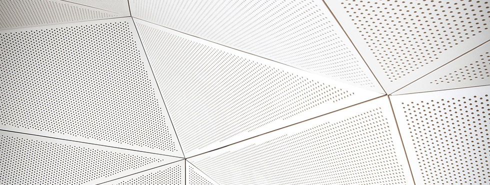 Вентилируемый фасад с перфорацией от компании МетФасад