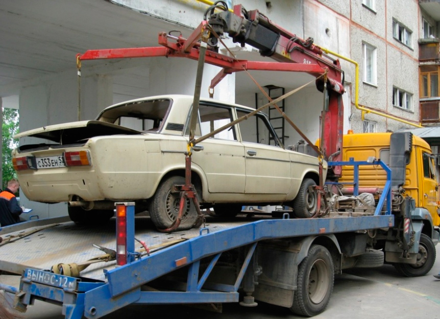 Сдача автомобилей на металлолом